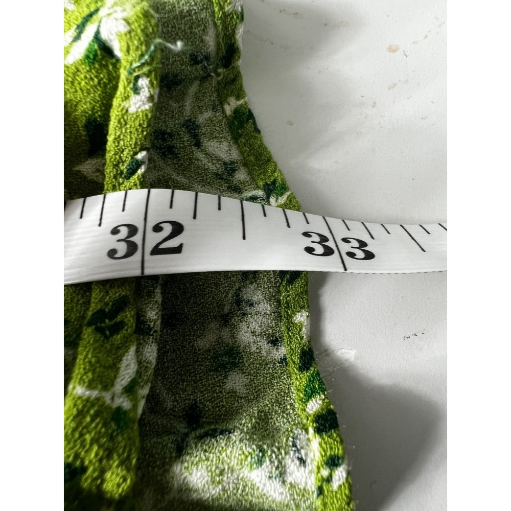 Reformation Bristol Mini Dress Size XL Samantha Green‎ Floral Babydoll - Picture 11 of 11